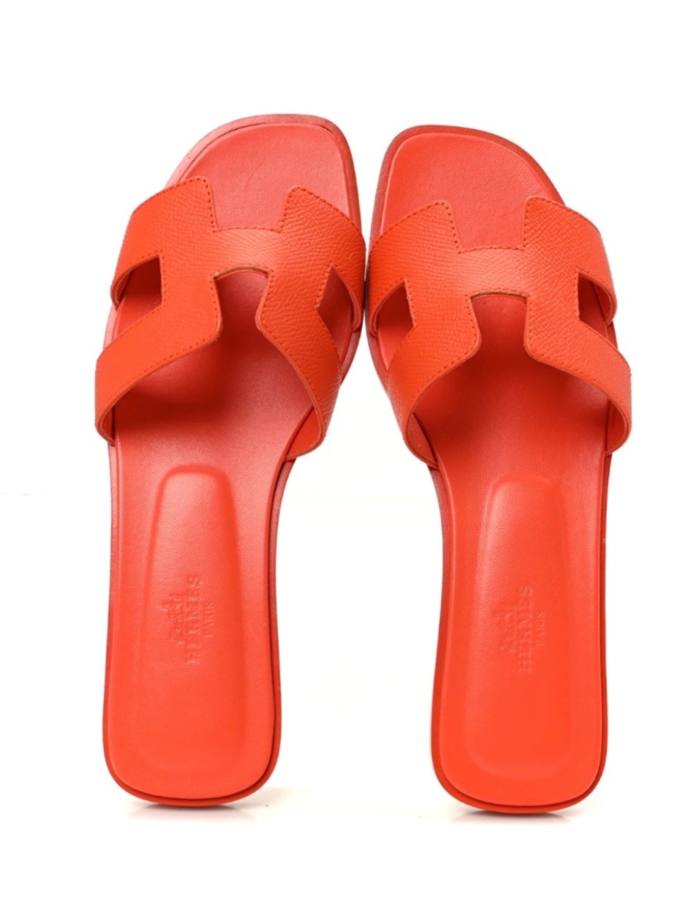 HERMES Epsom Oran Sandals